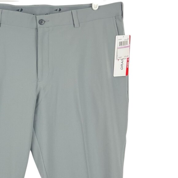 Grand Slam Men's Stretch 360 Grey Pants Size 38x30 Active Waistband UPF 50 NWT - Picture 6 of 13